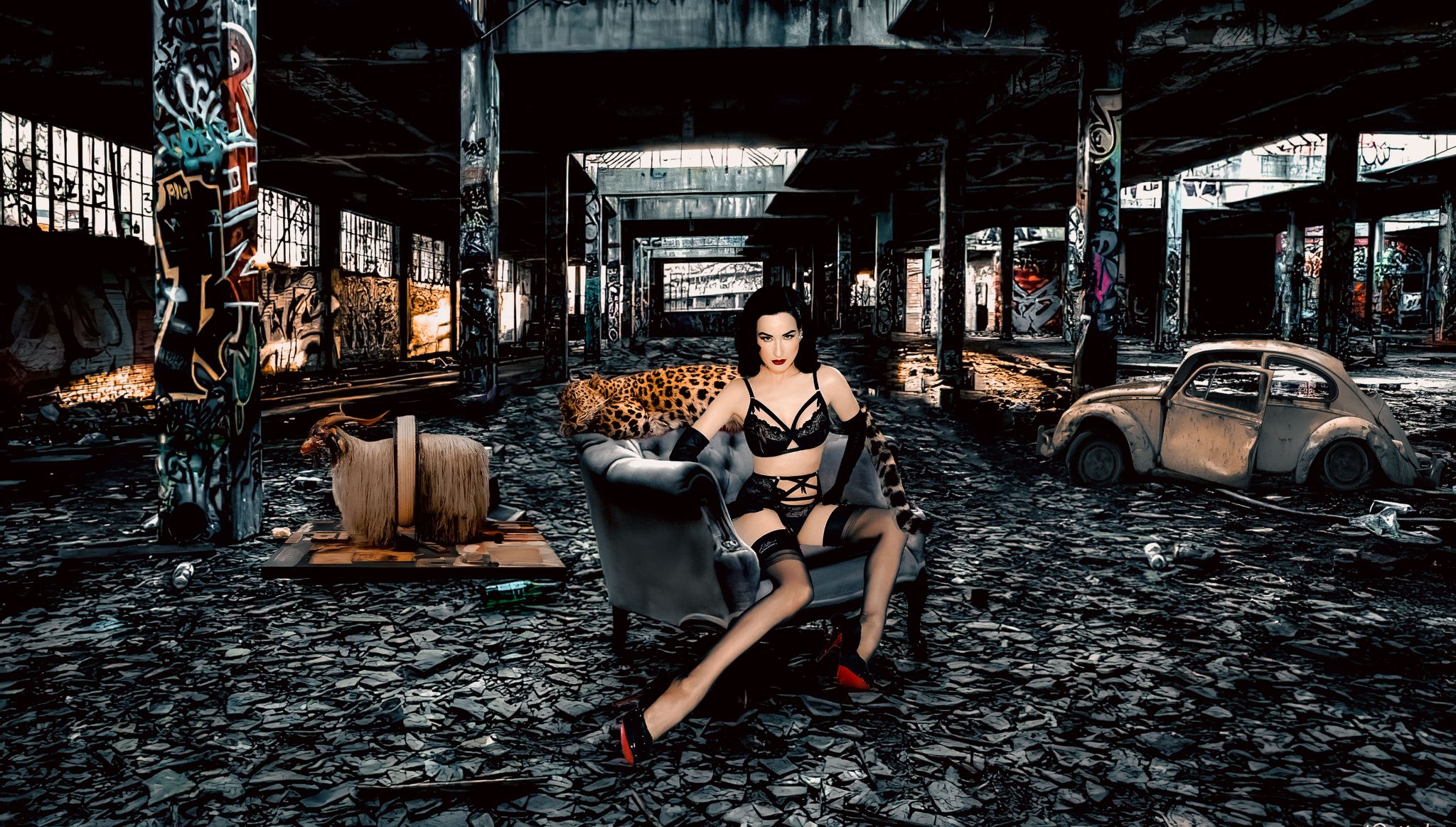 Dita in Grafitti  Factory 
